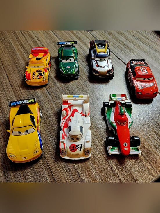Disney Pixar Mattel Other - Disney Pixar Cars World Grand Prix & Racers Diecast Bundle – Lot of 7
